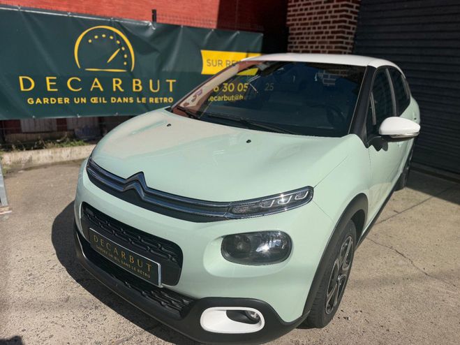Citroen C3 1.2 PURE TECH 82 SHINE Vert d?eau de 2017