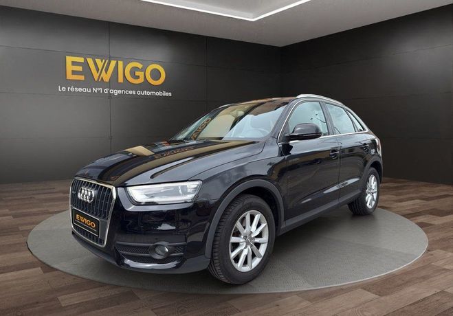 Audi Q3 2.0 tdi 177 ambition luxe quattro s-tron Noir de 2013