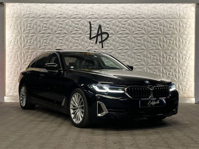 BMW Serie 5 Berline 540 i Luxury Line - Feux laser - Noir de 2021