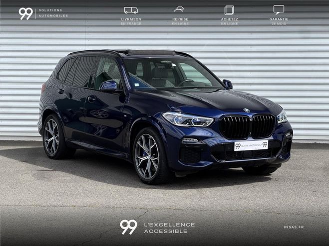 BMW X5 XDRIVE 45E M SPORT 394CH TOIT OUVRANT PA Blau Metallic de 2021