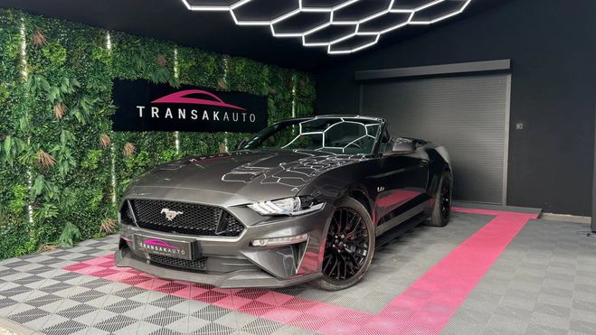 Ford Mustang GT Convertible V8 5.0L 450 cv ges chauff Gris de 2018