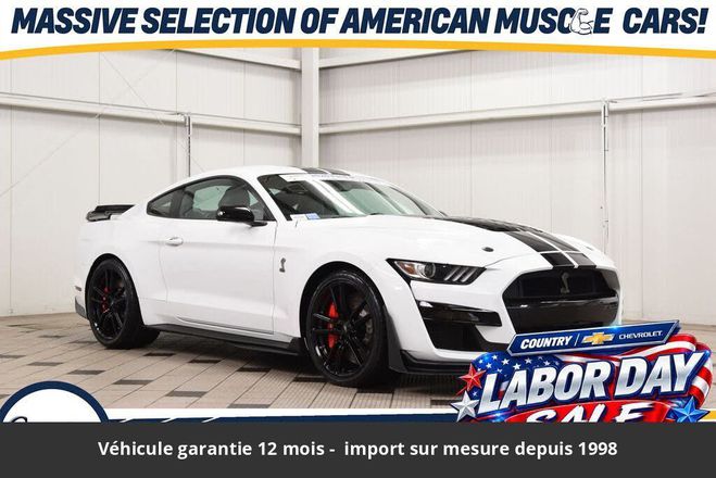 Ford Mustang Shelby gt500 760 hors homologation 4500e Blanc de 2020