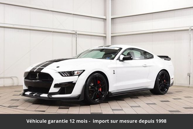 Ford Mustang Shelby gt500 760 hors homologation 4500e Blanc de 2020