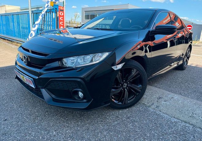 Honda Civic 1.0 i-VTEC 129ch Exclusive CVT 5p Boite- Noir de 2018