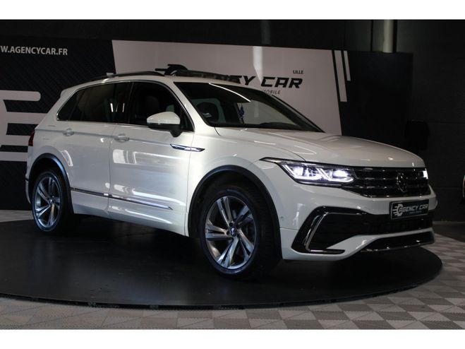 Volkswagen Tiguan 2.0 TDI 200 DSG 7 R-Line 4Motion Toit Ou BLANC de 2021