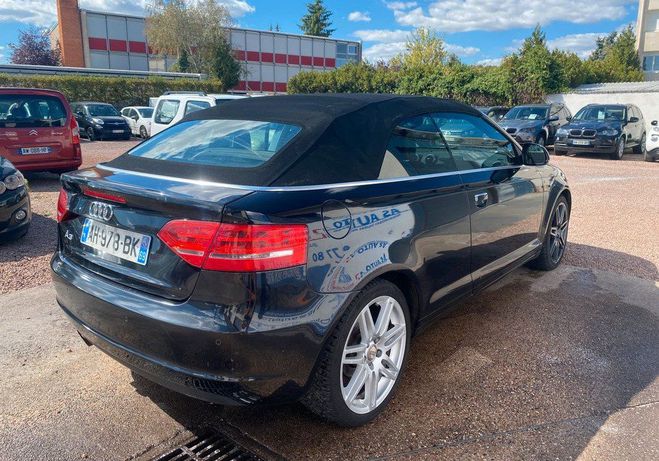 Audi A3 cabriolet 2.0 tdi 140ch dpf s line Noir de 2008