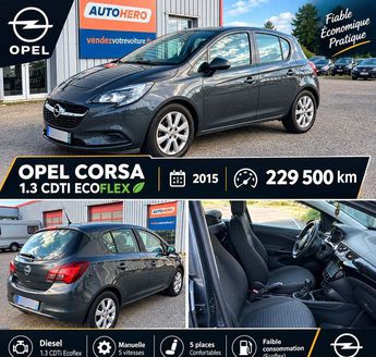  Voir d&eacute;tails -Opel Corsa 1.3 cdti ecoflex tr�s �conomique &agrave; Paris (75)