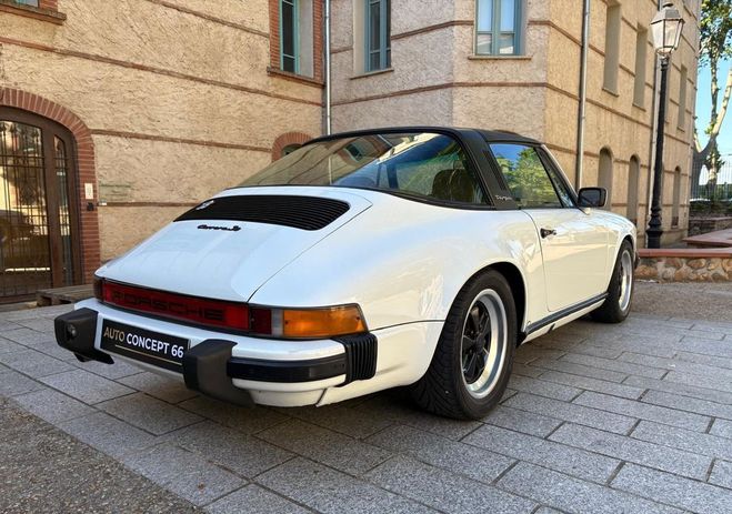 Porsche 911 TARGA CARRERA 3.0 200 ch N�532-646 Blanc de 1977