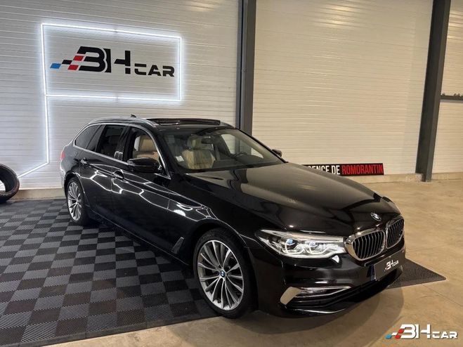 BMW Serie 5 TOURING 2.0 520 D 190 LUXURY XDRIVE BVA Noir de 2017