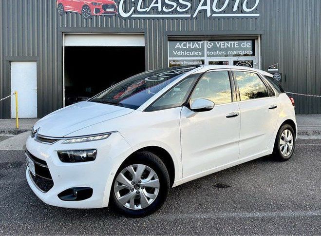 Citroen C4 Picasso II 1.6 E-HDI 115 CV ETG-6 INTENSIVE TBE Blanc de 2015