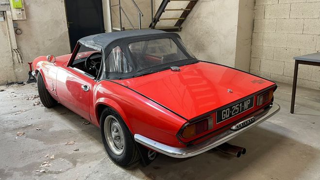 Triumph Spitfire  rouge de 1975