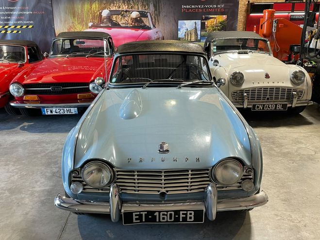 Triumph TR4  Bleu de 1964