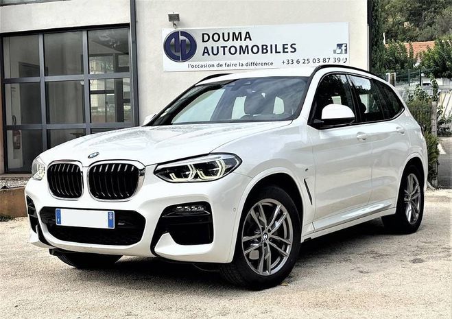 BMW X3 III (G01) xDrive20dA 190ch M Sport Blanc de 2020