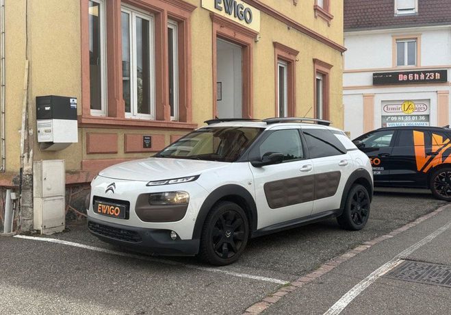 Citroen C4 Cactus 1.6 hdi 90 live bva toit panoramique gar Blanc de 2014