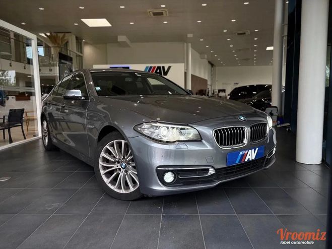 BMW Serie 5 530d 3.0d - 258CH - LUXURY - LED - CAM�R Gris de 2016