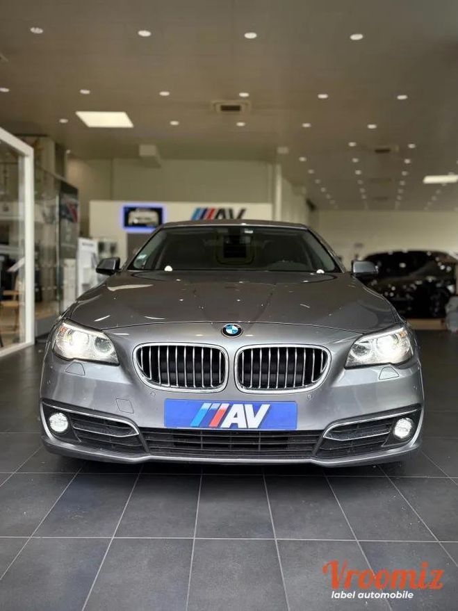 BMW Serie 5 530d 3.0d - 258CH - LUXURY - LED - CAM�R Gris de 2016