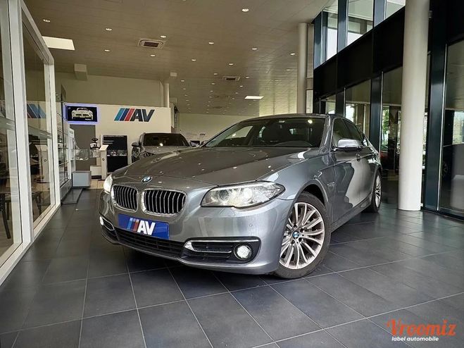 BMW Serie 5 530d 3.0d - 258CH - LUXURY - LED - CAM�R Gris de 2016
