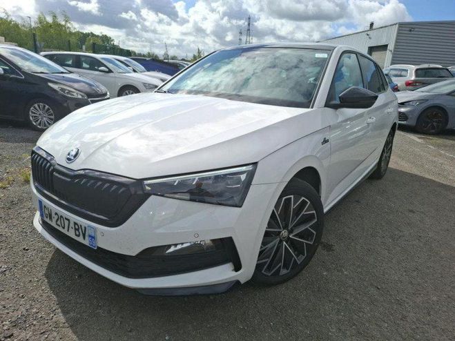 Skoda Scala 1.5 TSI EVO2 150CH ACT MONTE-CARLO DSG7  Blanc de 2024
