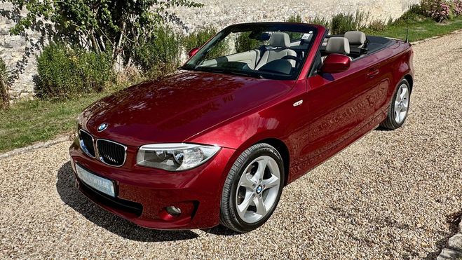 BMW Serie 1 118i cabriolet 2011 Rouge Vermillon M�tallis�e de 2011