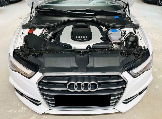 Audi A6 AVANT V6 3.0 BiTDI 326 Tiptronic 8 Quatt BLANC de 2017