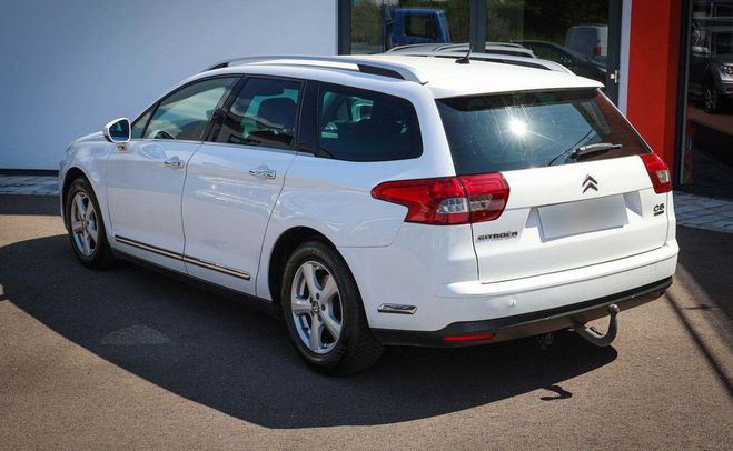 Citroen C5 2.0 HDi Exclusive break 140ch 1�re main Blanc de 2011
