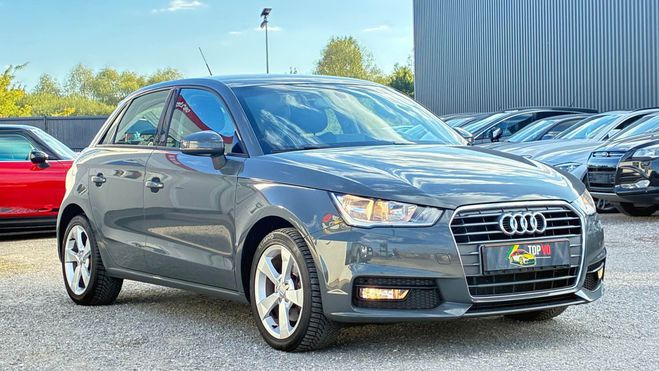 Audi A1 Sportback 1.6 TDI 116 CH Ambition Gris Fonc� M�tallis� de 2017