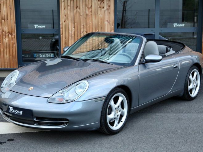 Porsche 911 type 996 Carrera Cabriolet 3.4 300 ch Gris Kerguelen de 2001