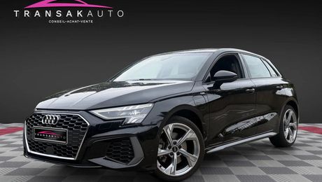 Audi A3 Sportback 40 TFSI e S Line SIEGES CUIR F 2021 d'occasion a  Le Cannet (06)