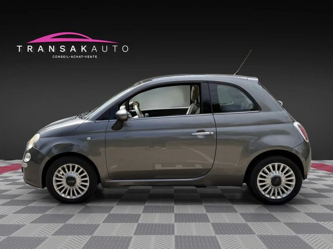 Fiat 500 LOUNGE 1.2 69cv TOIT PANORAMIQUE CLIMATI Gris de 2011
