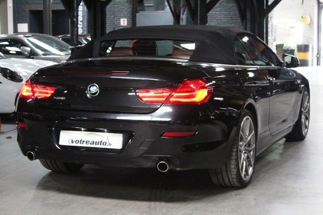 BMW Serie 6 F12 CABRIOLET (F12) 640D 313 XDRIVE BVA8 NOIR de 2012