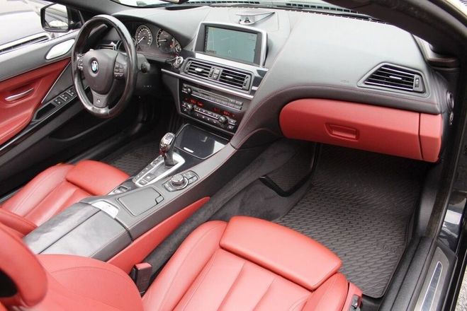 BMW Serie 6 F12 CABRIOLET (F12) 640D 313 XDRIVE BVA8 NOIR de 2012