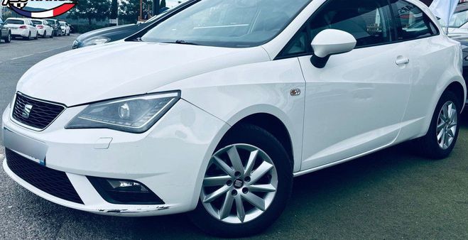 Seat Ibiza 1.2 TSI 105ch I Tech 5cv 3p-MOTEUR A CHA Blanc de 2014