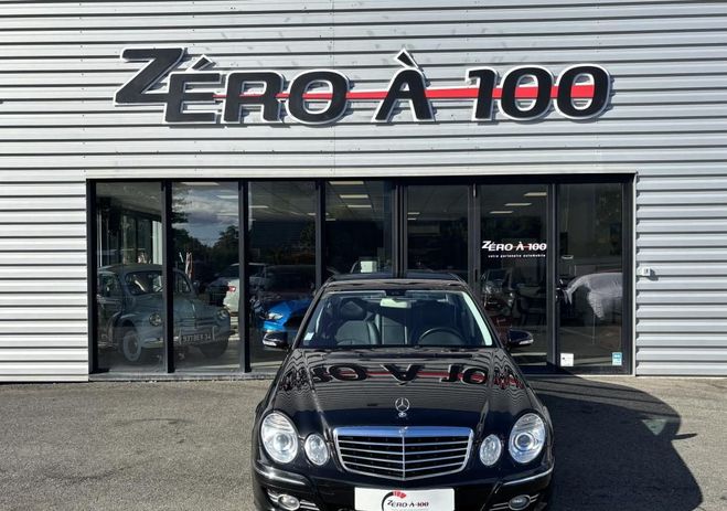 Mercedes Classe E 2,2L 170ch avantgarde ( clim auto, feux  Noir de 2007