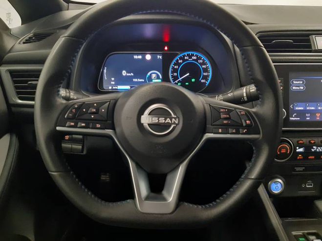 Nissan Leaf Electrique 40kWh Acenta bleu de 2022