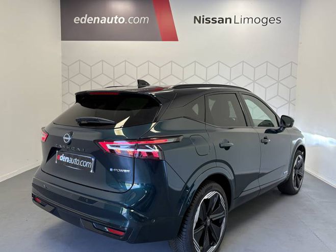 Nissan Qashqai e-Power 190 ch N-Design+ vert de 2024