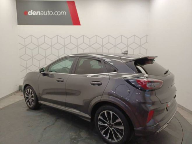 Ford Puma 1.0 EcoBoost 125 ch mHEV S&S DCT7 ST-Lin gris de 2021