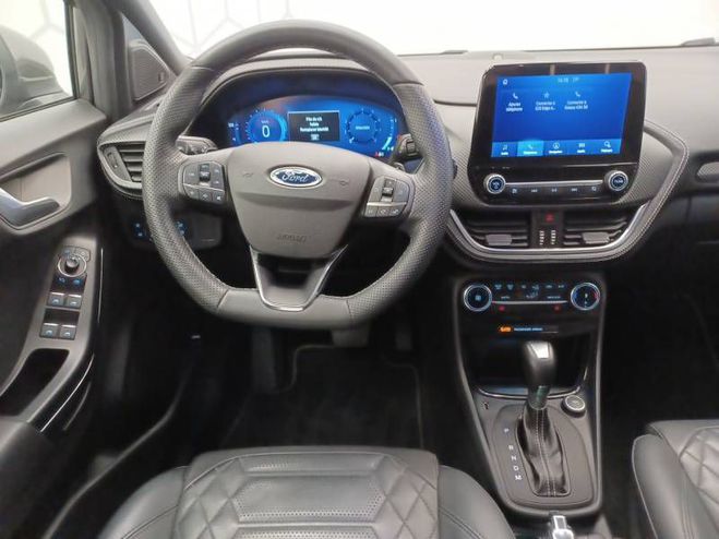 Ford Puma 1.0 EcoBoost 125 ch mHEV S&S DCT7 ST-Lin gris de 2021