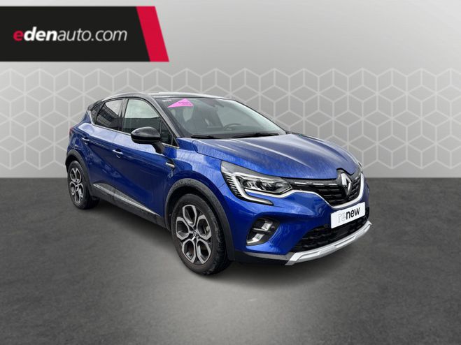 Renault Captur E-Tech full hybrid 145 Techno fast track bleu de 2022