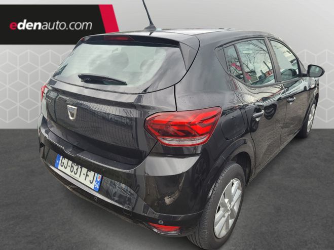Dacia Sandero SCe 65 - 22 Confort noir de 2022
