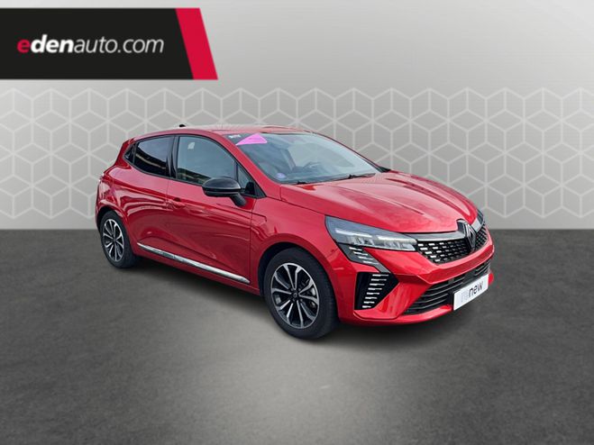 Renault Clio E-Tech full hybrid 145 Techno rouge de 2024