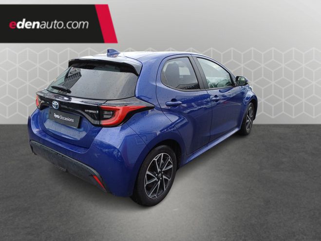 Toyota Yaris Hybride 116h Design bleu de 2023