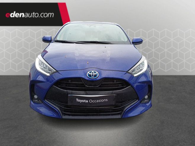 Toyota Yaris Hybride 116h Design bleu de 2023