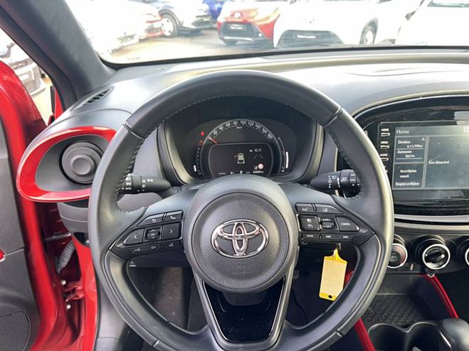 Toyota Aygo 1.0 VVT-i 72 S-CVT Design rouge de 2023