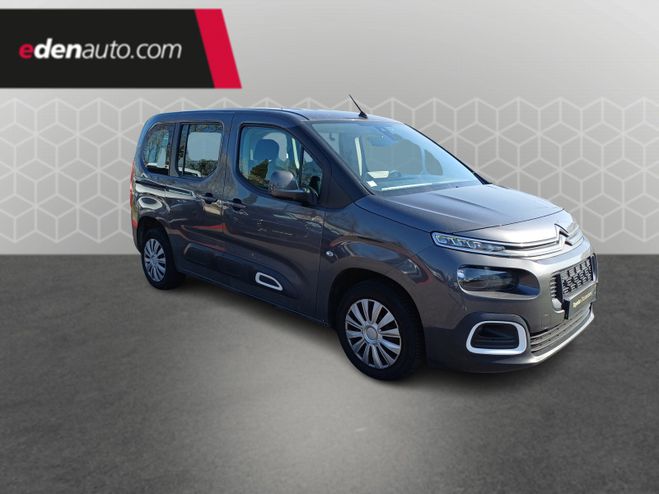 Citroen Berlingo Taille M BlueHDi 100 S&S BVM Feel gris de 2020