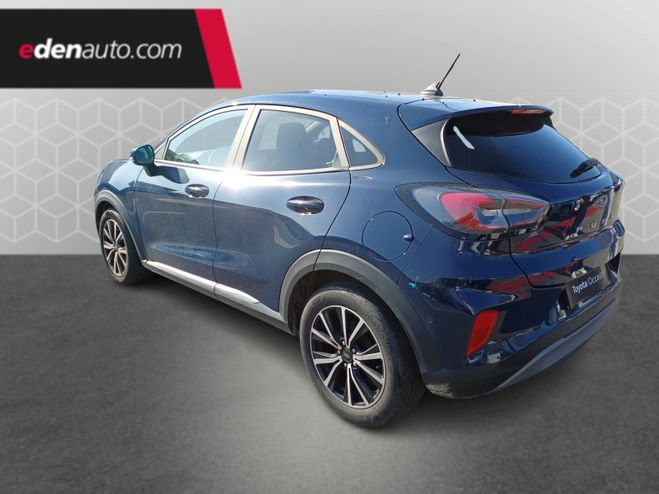 Ford Puma 1.0 Flexifuel 125 ch S&S BVM6 Titanium bleu de 2022