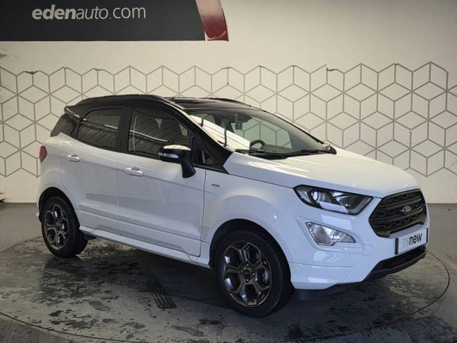 Ford Ecosport 1.0 EcoBoost 125ch S&S BVM6 ST-Line blanc de 2018