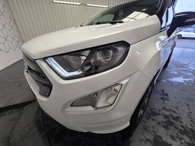 Ford Ecosport 1.0 EcoBoost 125ch S&S BVM6 ST-Line blanc de 2018
