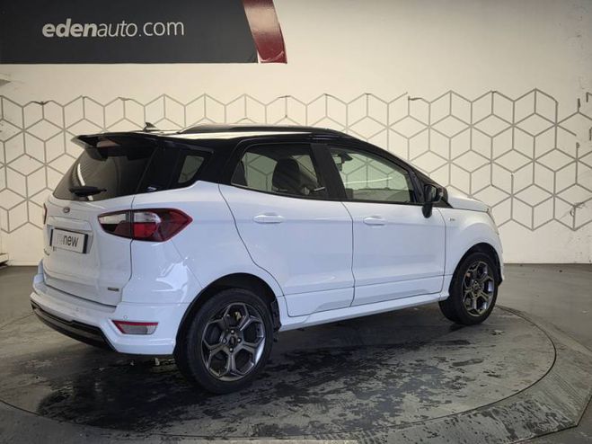 Ford Ecosport 1.0 EcoBoost 125ch S&S BVM6 ST-Line blanc de 2018