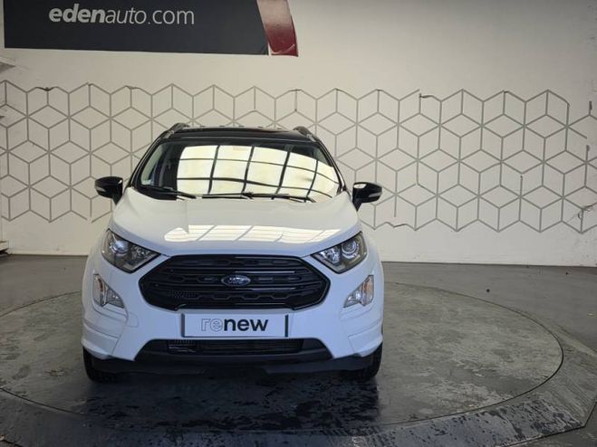 Ford Ecosport 1.0 EcoBoost 125ch S&S BVM6 ST-Line blanc de 2018