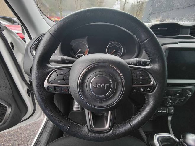 Jeep Renegade 1.6 l MultiJet 120 ch BVM6 Limited blanc de 2020